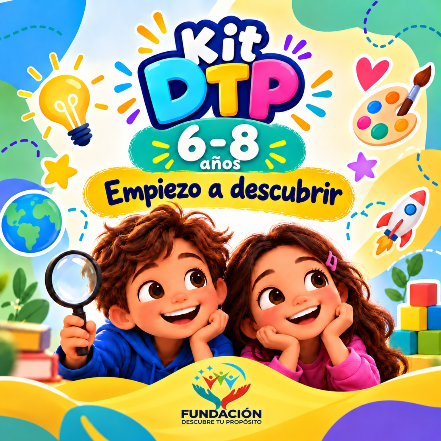 Portada de Kit DTP 6–8 años – Empiezo a descubrir