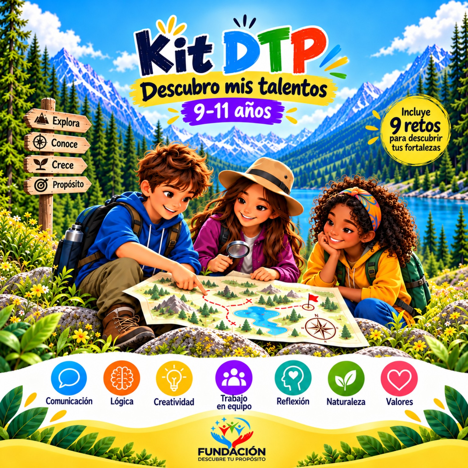 Portada de Kit DTP 9–11 años – Descubro mis talentos